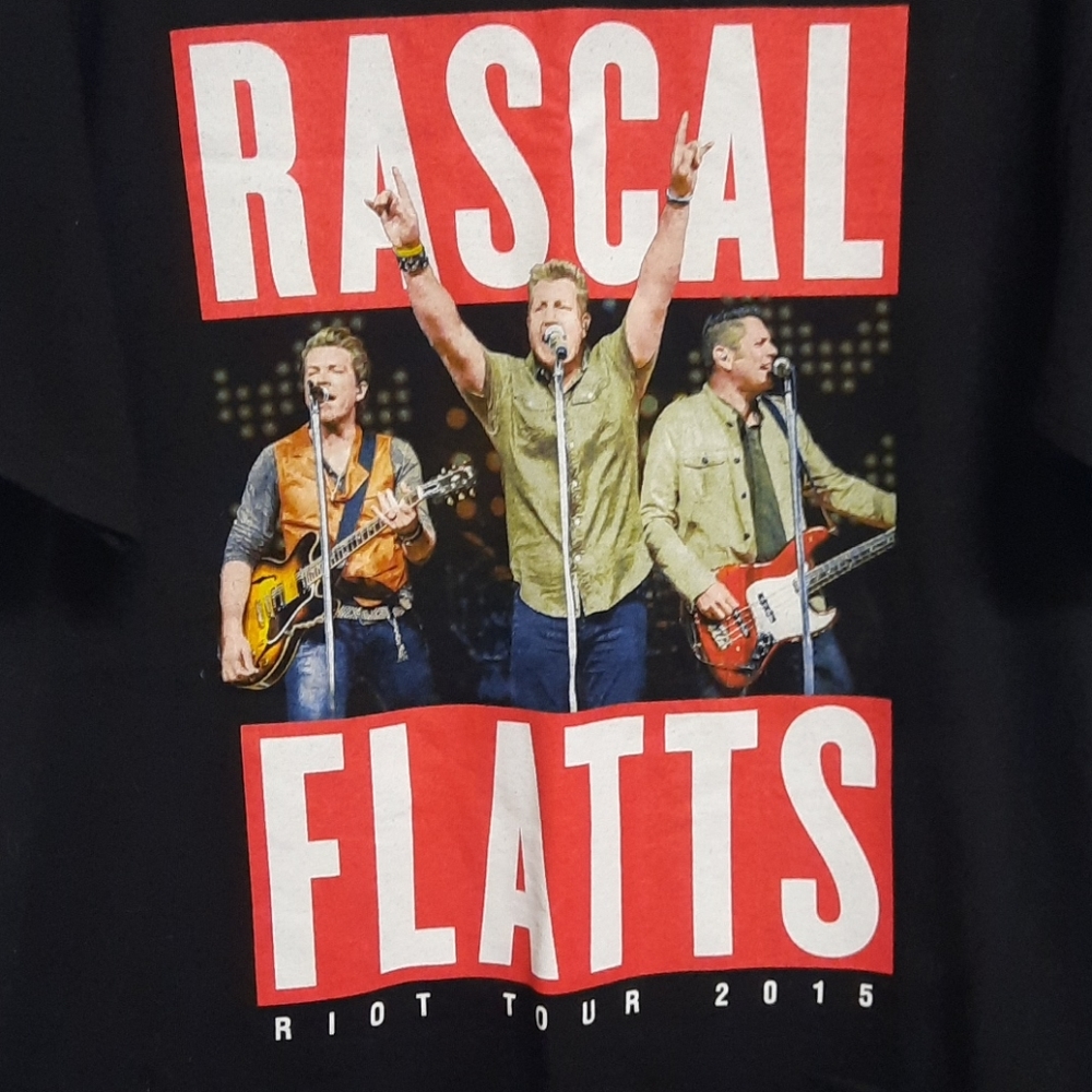 5/$30 New Rascal Flatts Riot Tour 2015 FrontBack graphic Lg - Picture 2 of 5
